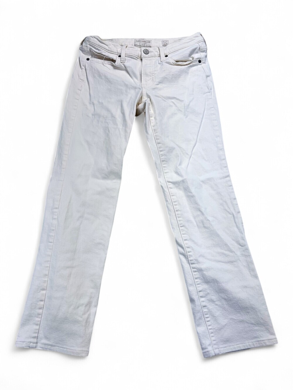 Lucky Brand Sweet Straight White Jeans Women's Size 4 (27)